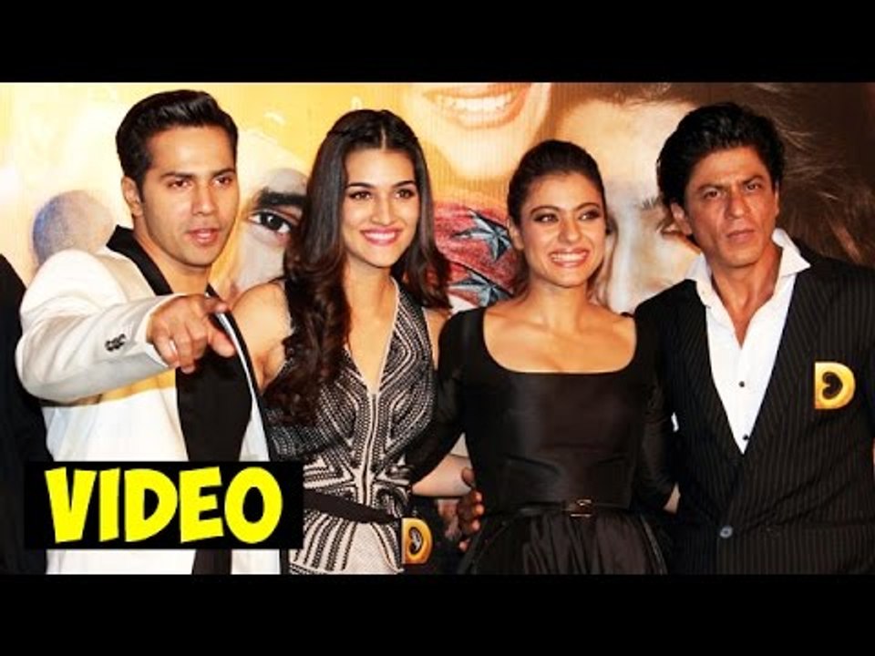 Dilwale TRAILER LAUNCH | Shahrukh Khan, Kajol, Varun Dhawan, Kriti Sanon