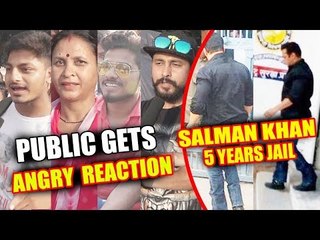 सलमान खान के फँस ने अपनी नाराज़गी दिखाई ब्लैकबक केस मैं 5 साल की सजा के लिए