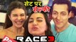 Salman Khan ने ली Sonakshi Sinha और Jacqueline Fernandez के साथ RACE 3 के सेट पर Selfie