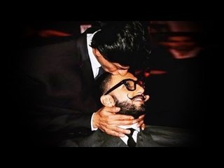 Shahrukh Khan KISSES Ranveer Singh's BALD Head