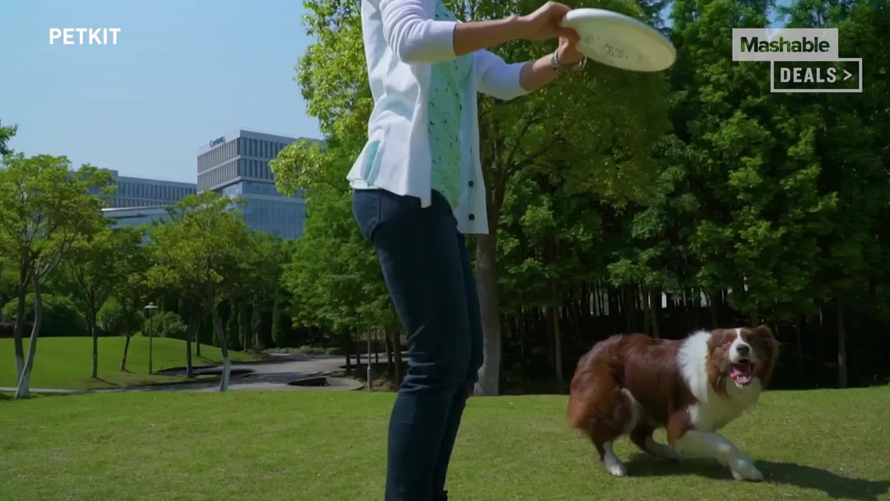 Keep your dog happy and hydrated with this convenient travel water bottle