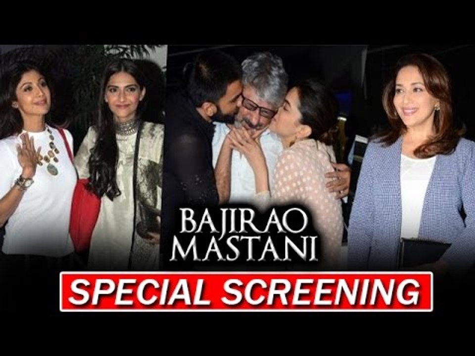 Bajirao Mastani Special Screening | Hrithik Roshan, Deepika Padukone, Ranveer Singh, Sonam Kapoor