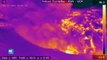 Fuertes erupciones del volcán Turrialba en Costa Rica