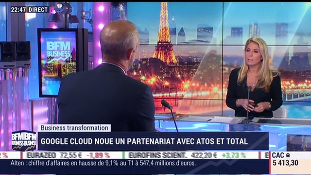 Business Transformation: Google Cloud noue un partenariat avec Atos et Total - 25/04
