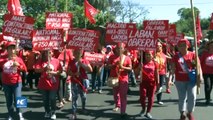 Mujeres filipinas exigen igualdad laboral y seguridad