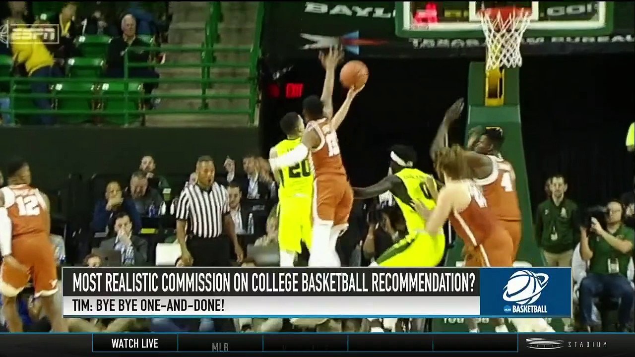 Panel Calls for NCAA Changes