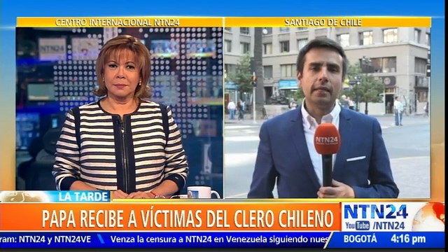 Papa Francisco recibirá a tres víctimas de abuso sexual por el clero chileno