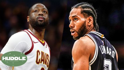 Will Dwayne Wade Retire After Playoffs? Will Kawhi Leonard Return To San Antonio? | Huddle