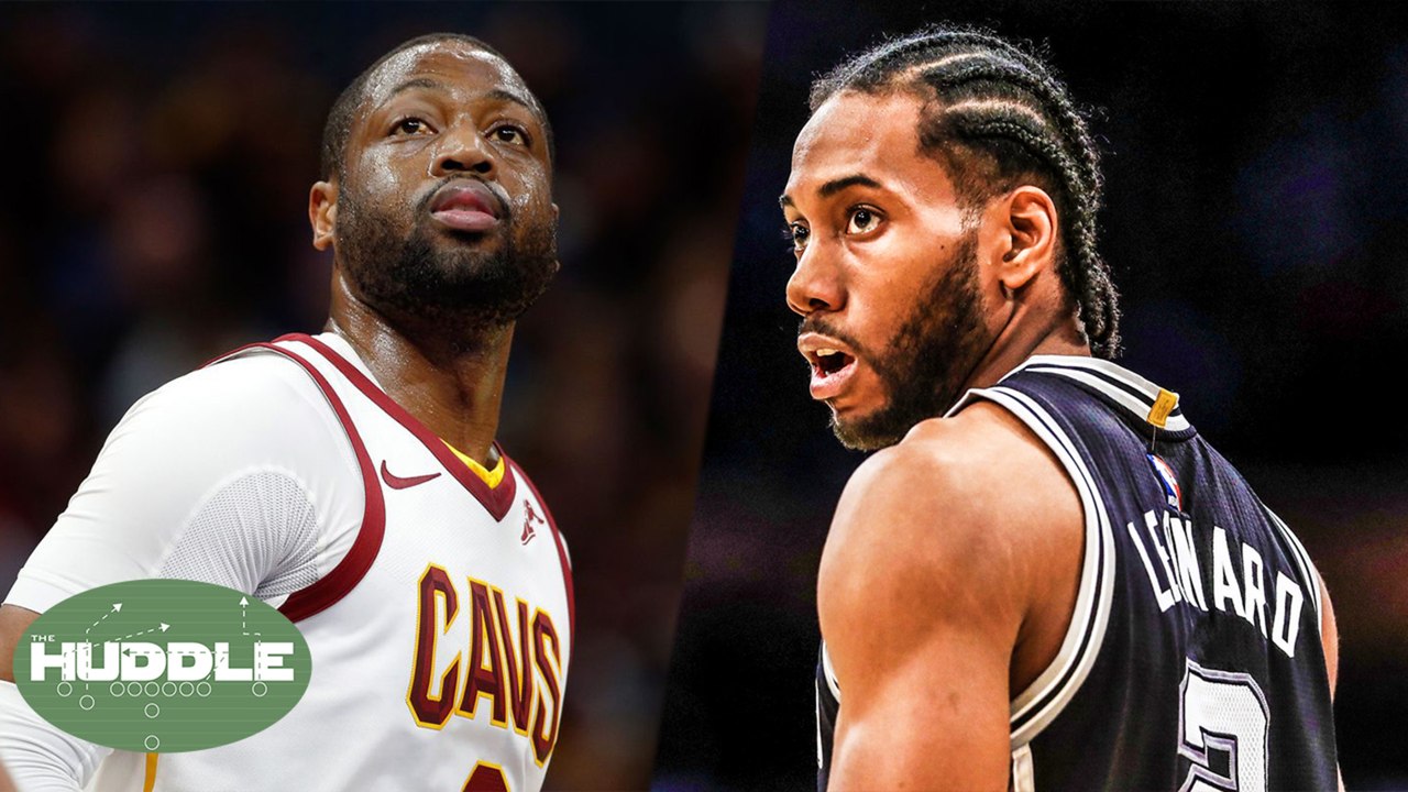 Will Dwayne Wade Retire After Playoffs? Will Kawhi Leonard Return To San Antonio? | Huddle
