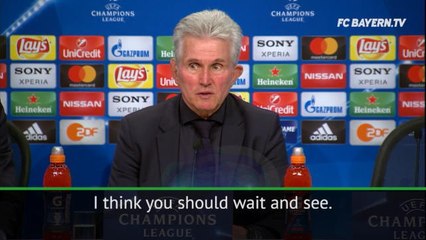 下载视频: Heynckes calls for patience after Bayern defeat to Real Madrid