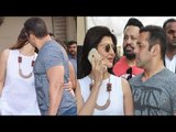 Salman Khan KISSES Ex-Girlfriend Sangeeta Bijlani @ Sister Arpita's Baby Shower
