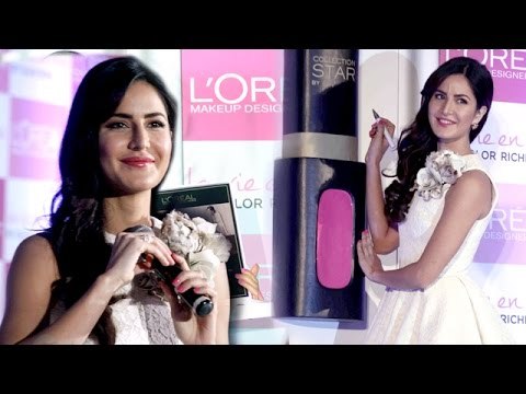 Katrina Kaif Launches L'oréal Lip Colour 'la Vie En Rose'