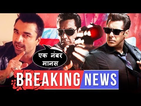 अजाज़ खान ने किया रेस ३ को कुछ इस तरह प्रोमोट | बॉबी देओल रेस ३ लुक हुवा रिवील