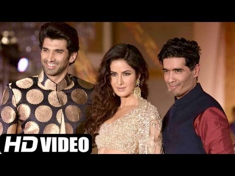 HOT Katrina Kaif & Aditya Roy Kapoor Walk The Ramp For Manish Malhotra
