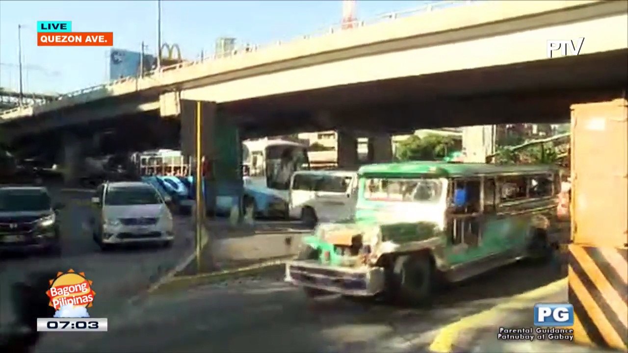 TRAFFIC UPDATE: Quezon Avenue