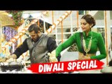 Salman Khan & Sonam Kapoor Celebrates DIWALI With Contestants | Bigg Boss 9