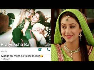 Pratyusha Banerjee's WHATS APP STATUS Before SUICIDE