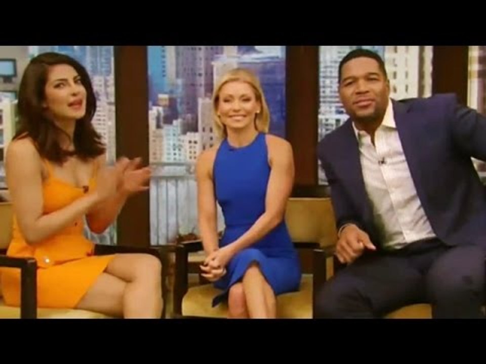 Priyanka Chopra Stuns At The Live With Kelly And Michael