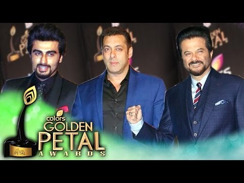Golden Petal Awards 2016 | Colors | Red Carpet | Salman Khan, Anil Kapoor