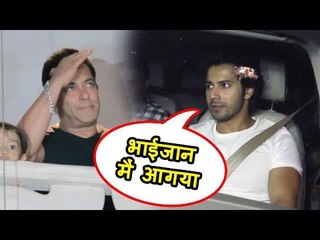 Varun Dhavan Visits Salman Khan after He Gets Bail In Jodhpur Case