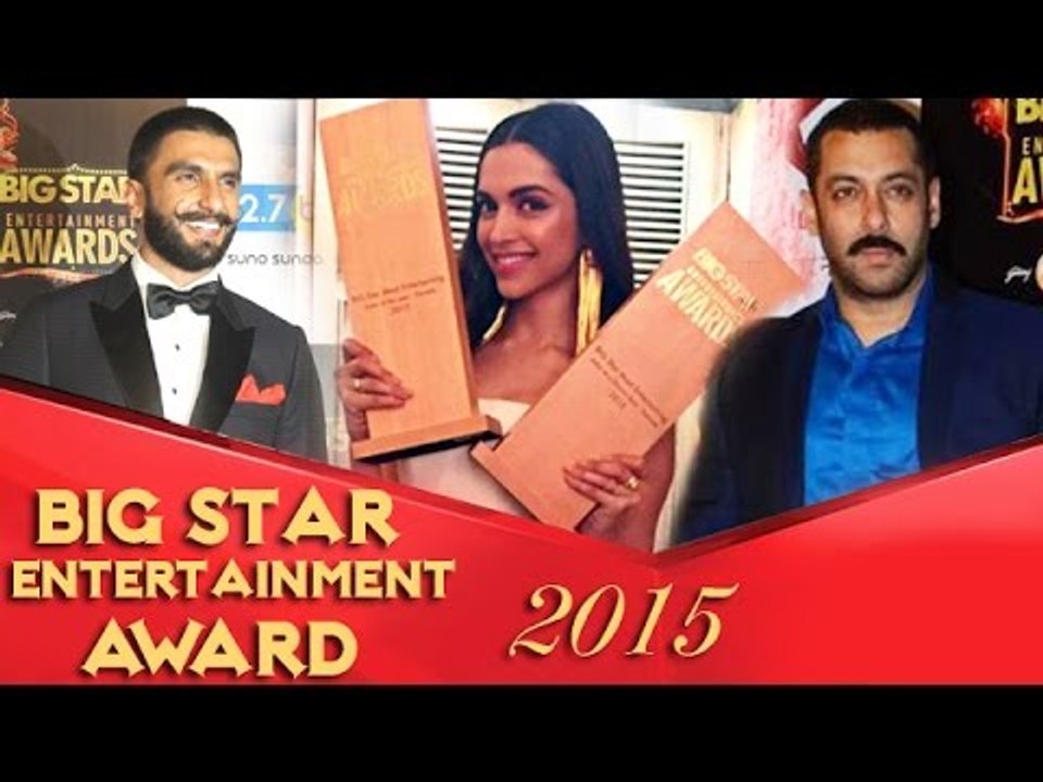 2015 Big Star Entertainment Award - WINNERS