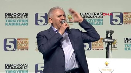 Başbakan Yıldırım İl Kadın Kongresinde Konuştu 2