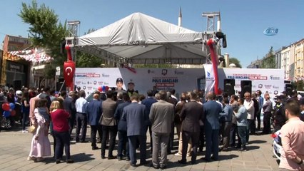 Esenler Belediyesi İlçe Emniyetine 8 araç ve 6 motosiklet hibe etti