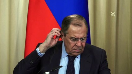 Üçlü Dışişleri Bakanları toplantısı - Mevlüt Çavuşoğlu (3) - MOSKOVA