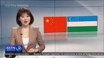 El canciller chino conversa con su homólogo uzbeko en Beijing