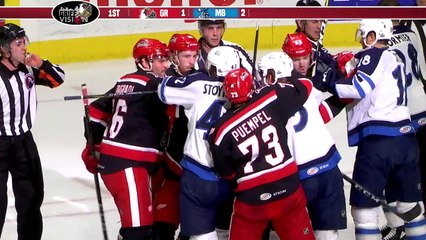 AHL Manitoba Moose 6 at Grand Rapids Griffins 3