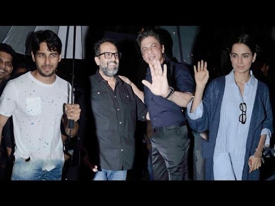Aanand L. Rai's Birthday Party | Shahrukh Khan, Sidharth Malhotra, Kangana