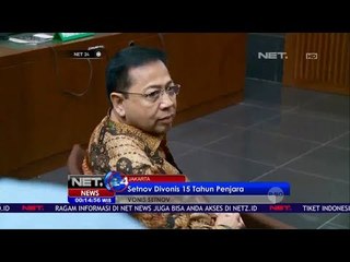 Setnov Divonis 15 Tahun Penjara -NET24