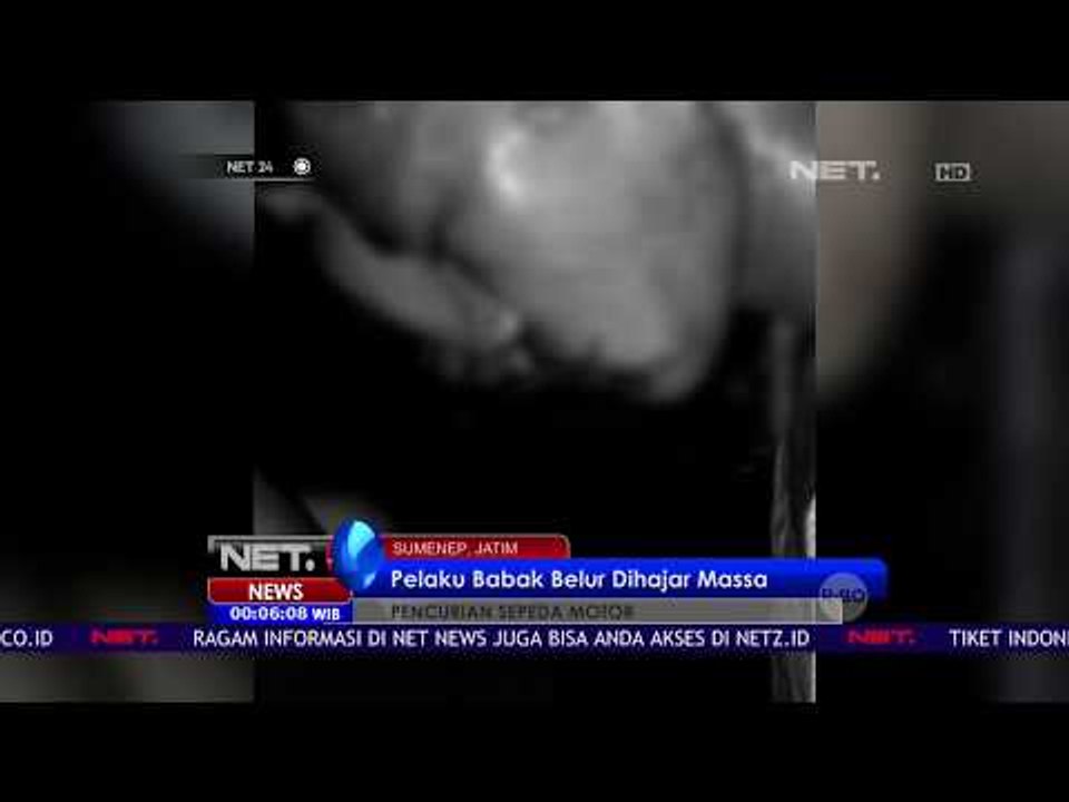 Pencurian Sepeda Motor Pelaku Di Hajar Warga -NET24
