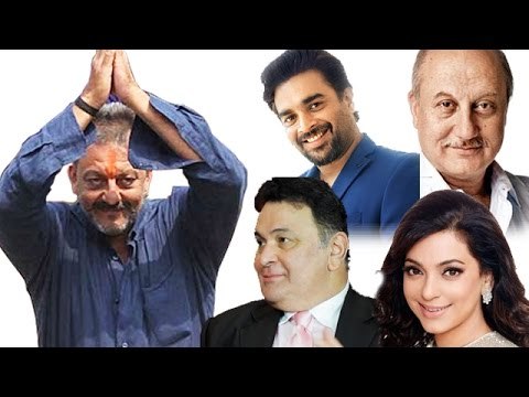 Bollywood Celebrates Sanjay Dutt's Release From Yerwada Jail