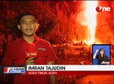 Kebakaran Sumur Minyak, Api Belum Padam Hingga Rabu Malam