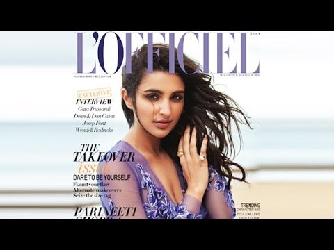 HOT Parineeti Chopra Sizzles On L'Officiel Magazine