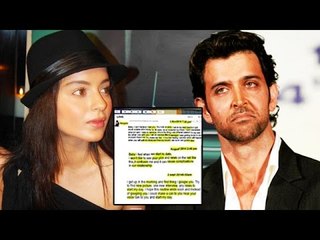 EXPOSED! Kangana Ranaut's DIRTY Mails To Hrithik Roshan