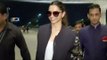 Deepika Padukone Spotted At Mumbai Airport, Leaving For Shoot