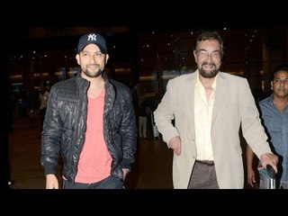 Aftab Shivdasani & Kabir Bedi Spotted At Airport | 12th July 2016