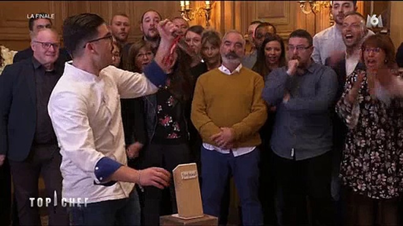 Le moment très émouvant où Camille découvre qu'il est le vainqueur de la saison 2018 de Top Chef