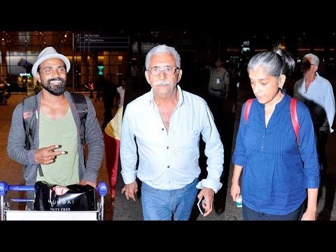 Airport Spotting | Vikram Bhatt, Remo D'Souza, Naseeruddin Shah | Celebs Returns From IIFA 2016