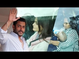 Salman's Sisters Arpita & Alvira Visits Galaxy Apartment Acquittal In Black Buck Case