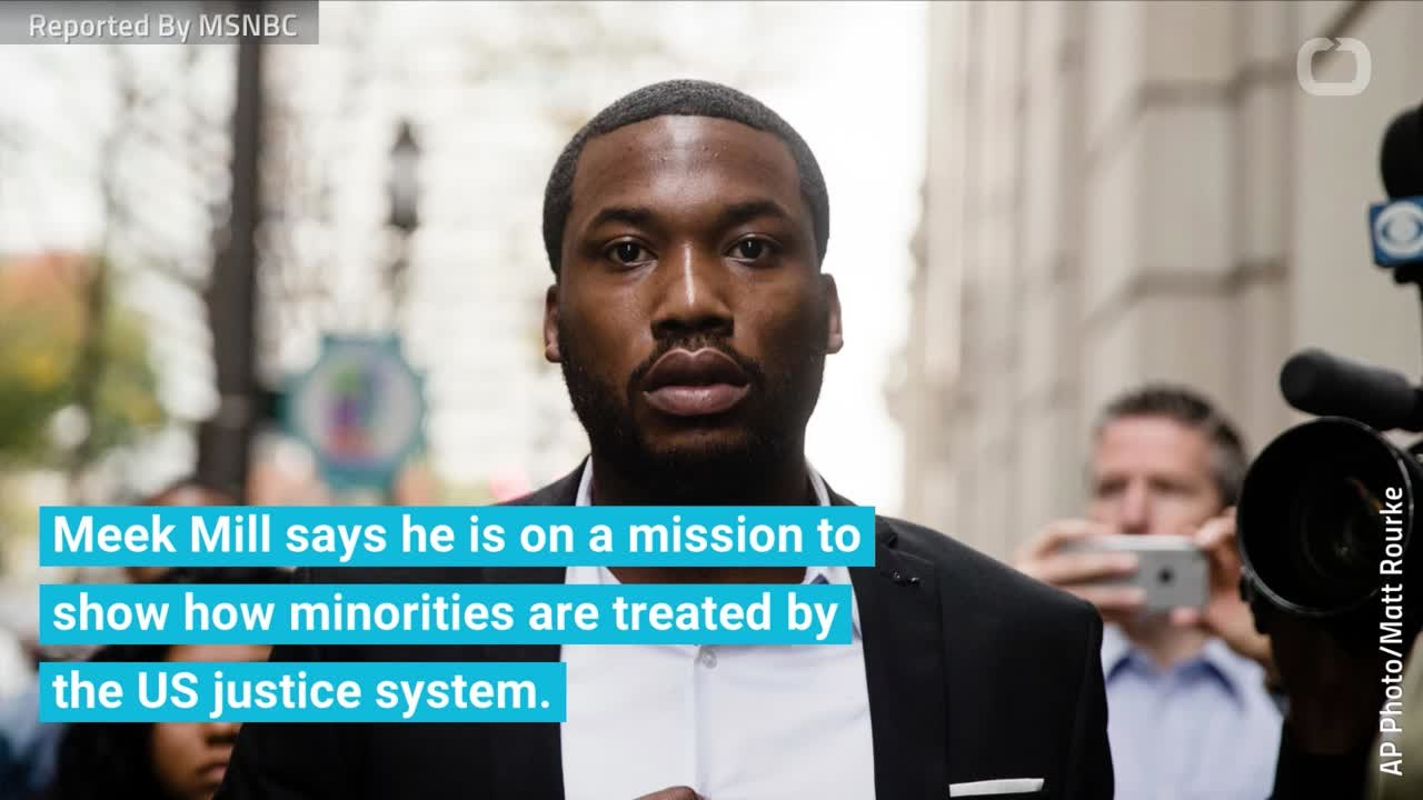 Meek Mill Says He’s Ready to Battle US Justice System Bias