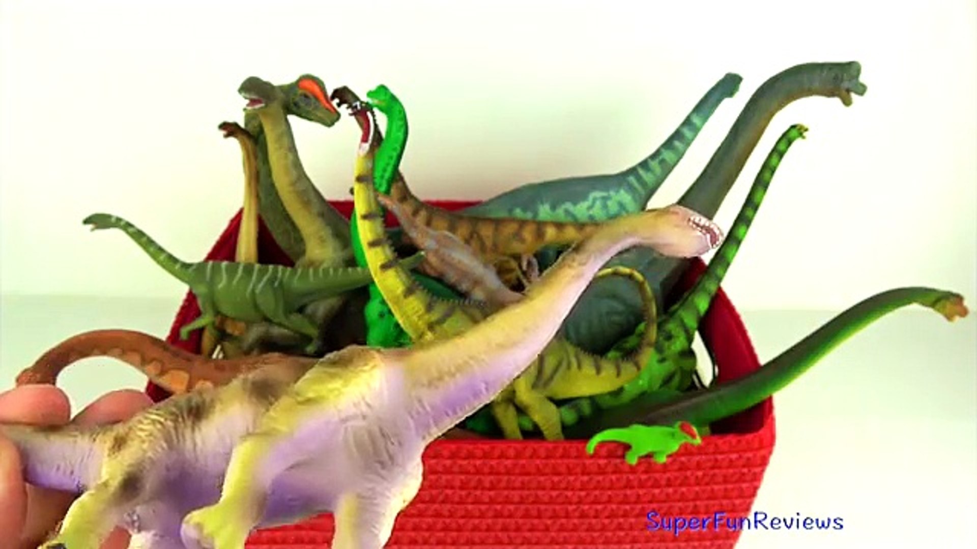 Öğrenin Dinosaur İsimleri - Dinazor kutusu - Sauropodlar - çocuk  oyuncakları incelemesi - video Dailymotion