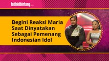 Begini Reaksi Maria Saat Dinyatakan Sebagai Pemenang Indonesian Idol