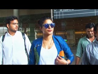 Priyanka Chopra Spotted At Mumbai Airport