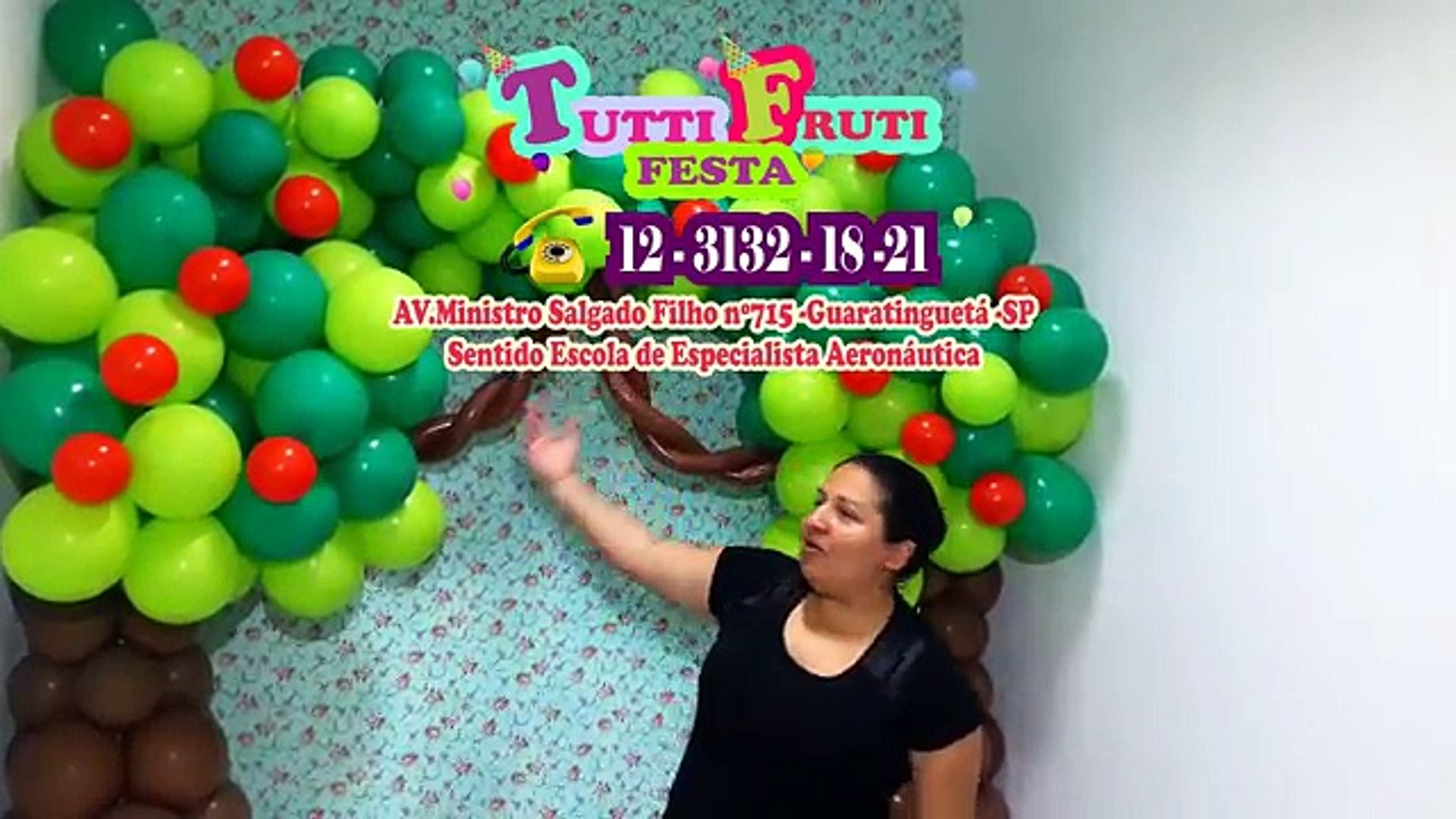 Como fazer Arco de balões PORTAL -Canal Juju Oliveira