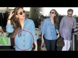 Kareena Kapoor Shows Her BABY BUMP in ‘KALA CHASHMA’ At Airport