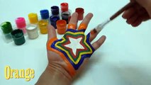 Learn Colors with Body Paint for Children, Toddlers and Babies | Finger Family Song Nursery Rhymes