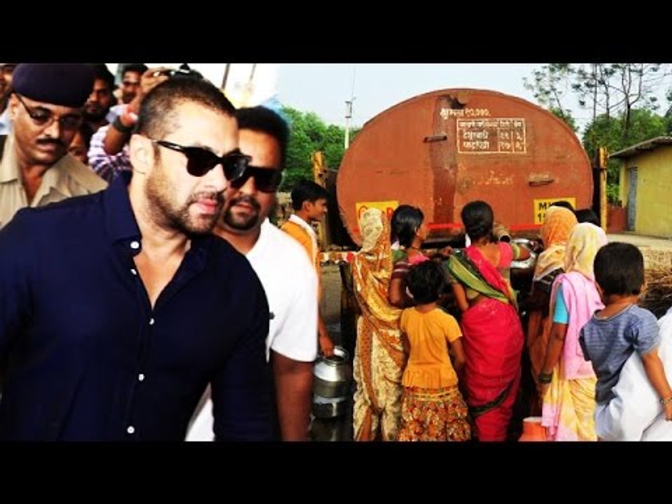 Salman Khan Sends WATER TANKERS To DROUGHT-HIT MAHARASHTRA